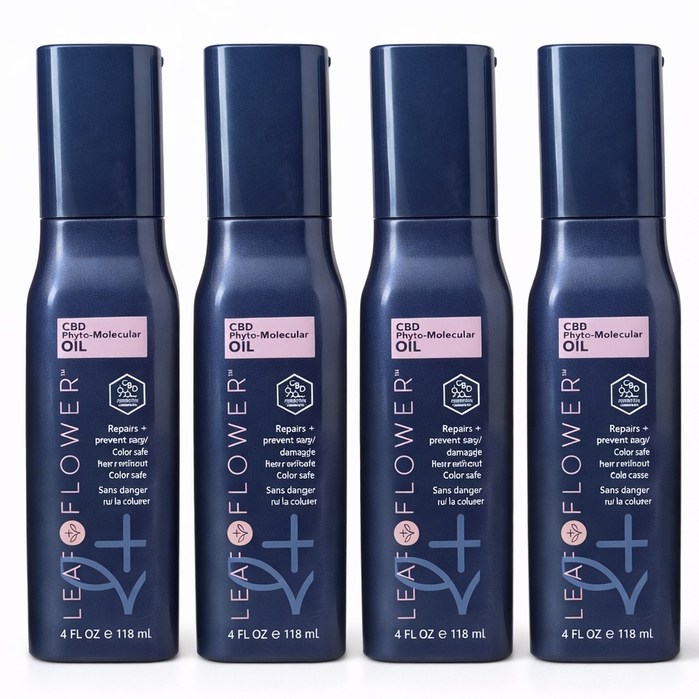 Leaf & Flower CBD Phyto-Molecular Oil 4 fl oz / 118ml x4 Set